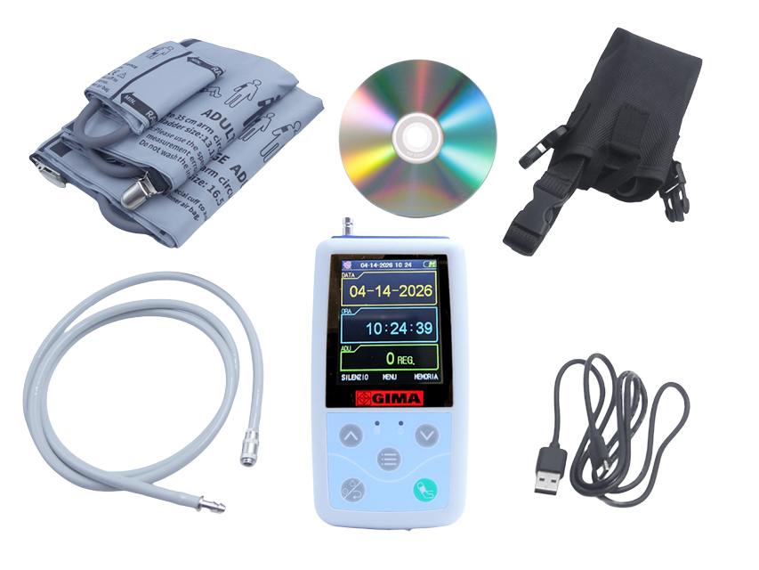 [35112] HOLTER PRESSORIO GIMA 24 ORE + POLSO con BLUETOOTH