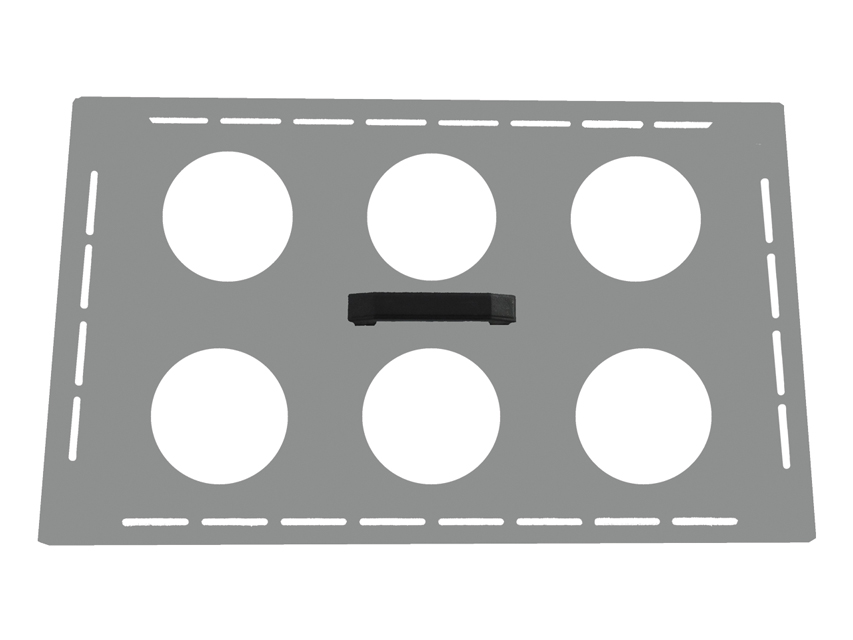 [35539] SUPPORTO BICCHIERI 6x600ml per 35531-3