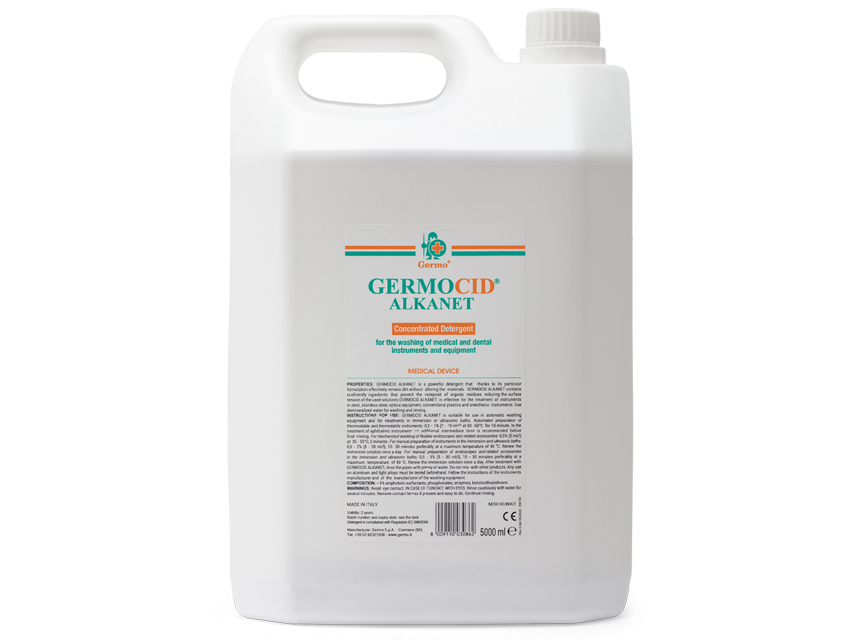 [35571] DETERGENTE ALCALINO GERMOCID ALKANET - 5 l