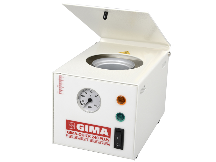 STERILIZZATRICE A SFERE DI VETRO GIMA QUICK PLUS