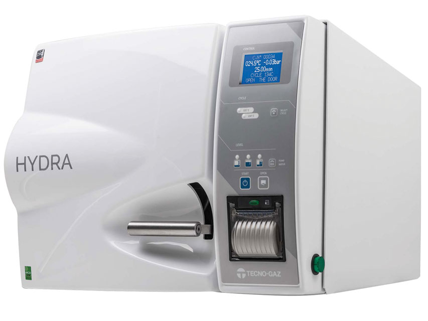 AUTOCLAVE HYDRA EVO con stampante - 15 litri - 230V