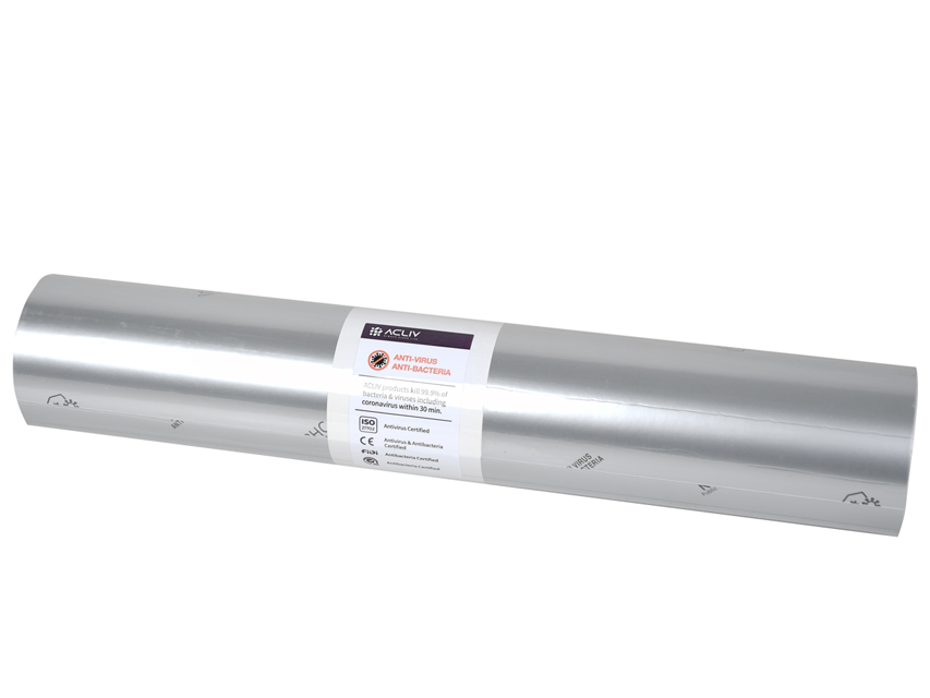 [36507] FILM ANTIMICROBICO ADESIVO 200 mic - rotolo 5m x 400 mm