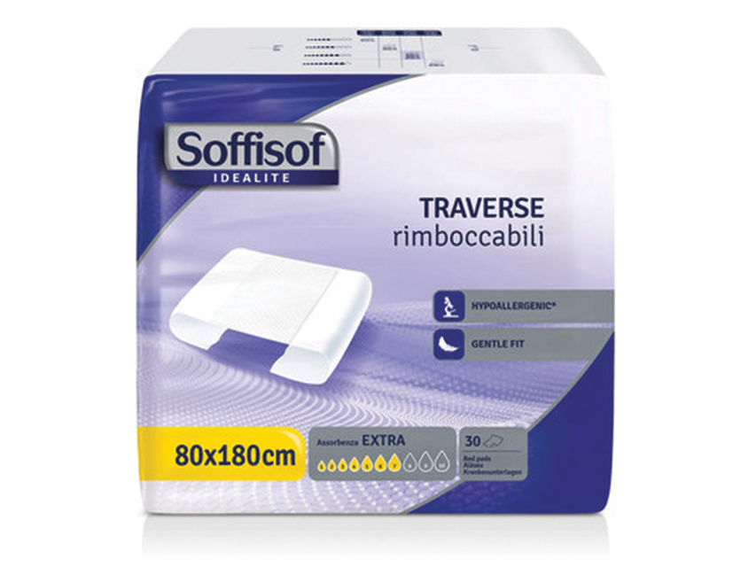 TRAVERSA LETTO ASSORBENTE SOFFISOF 80x180 cm - moderata assorbenza