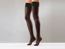 CALZA AUTOREGGENTE - S - forte compressione - nera