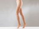 COLLANT - L - forte compressione - beige