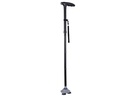 BASTONE CON VENTOSE e LUCE LED - nero