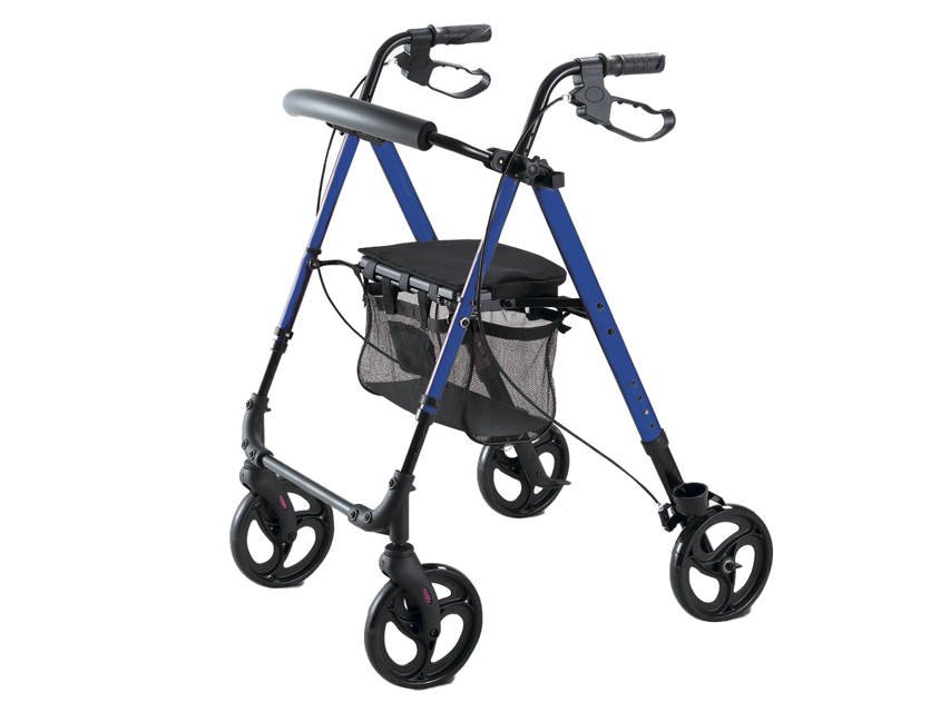 DEAMBULATORE LEGGERO - pieghevole - blu