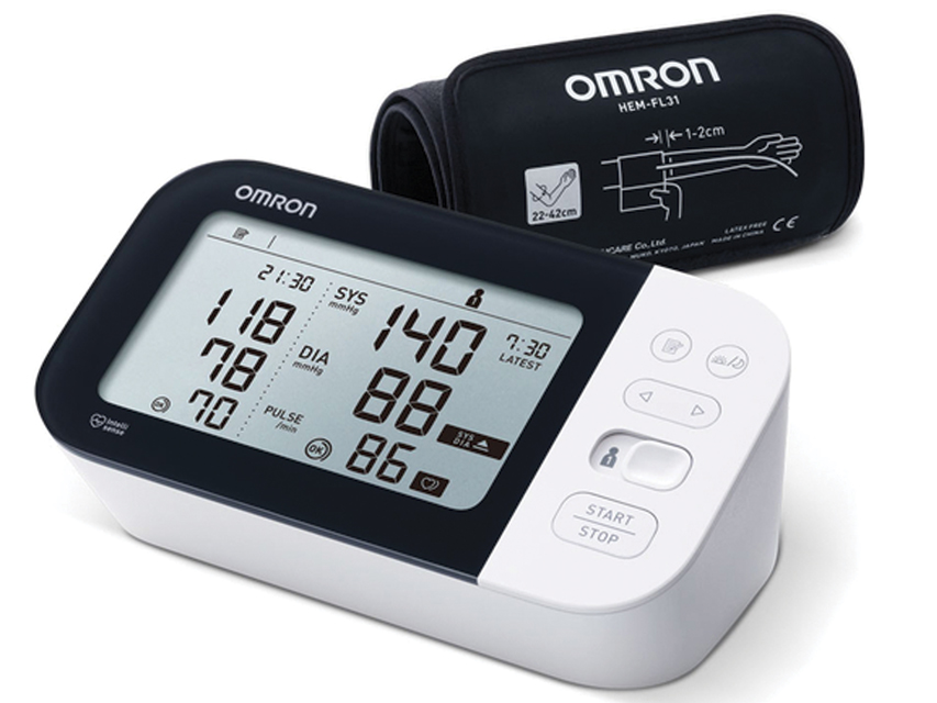 MISURATORE DI PRESSIONE DIGITALE OMRON M7 INTELLI IT HEM-7361T-EBK