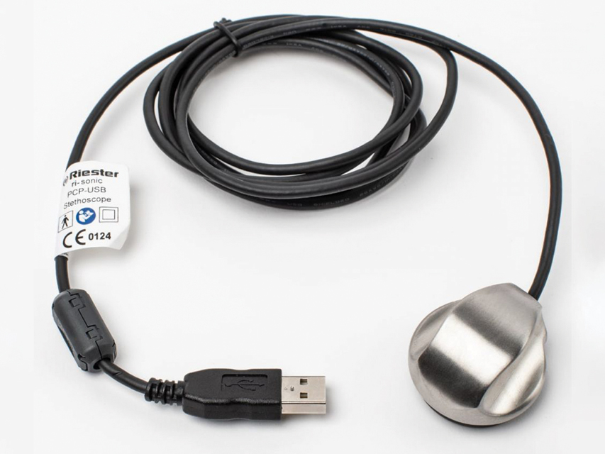 [51321] STETOSCOPIO ELETTRONICO RIESTER RI-SONIC - spinotto USB-A - 4300