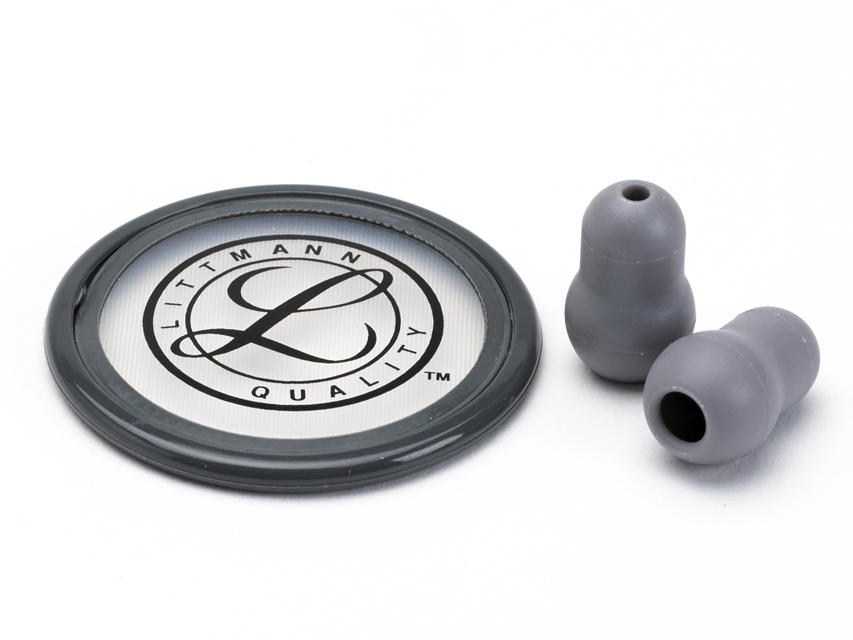 KIT LITTMANN 40023: membrana+anello+olive per Master Classic-grigio