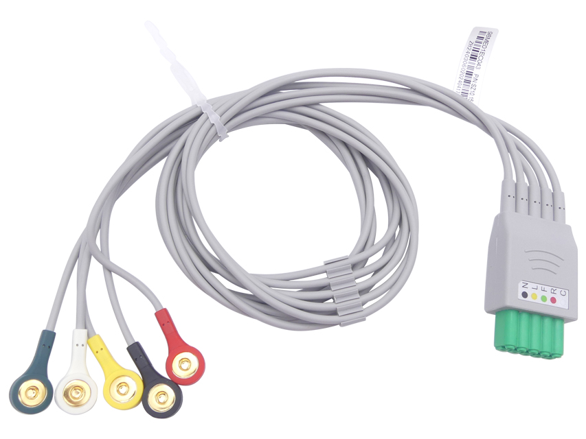 [54406] CAVO ECG 5 DERIVAZIONI per 54405 - ricambio - richiede cavo di collegamento 54407