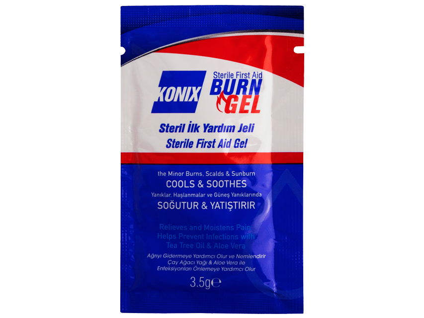 GEL PER USTIONI - bustina 3,5 g - sterile