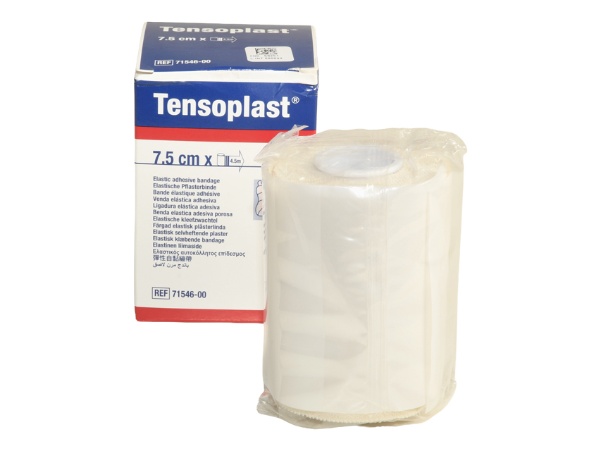 BENDA ELASTICA ADESIVA TENSOPLAST 4,5 m x 7,5 cm