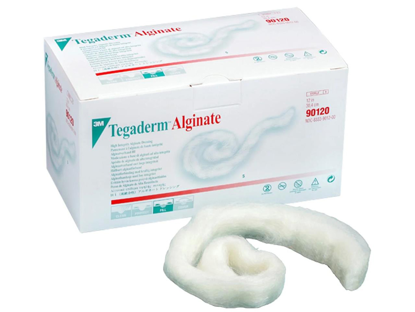TEGADERM ALGINATE 3M - MEDICAZIONE IN ALGINATO DI CALCIO AD ALTA INTEGRITÀ 30,4x2 cm