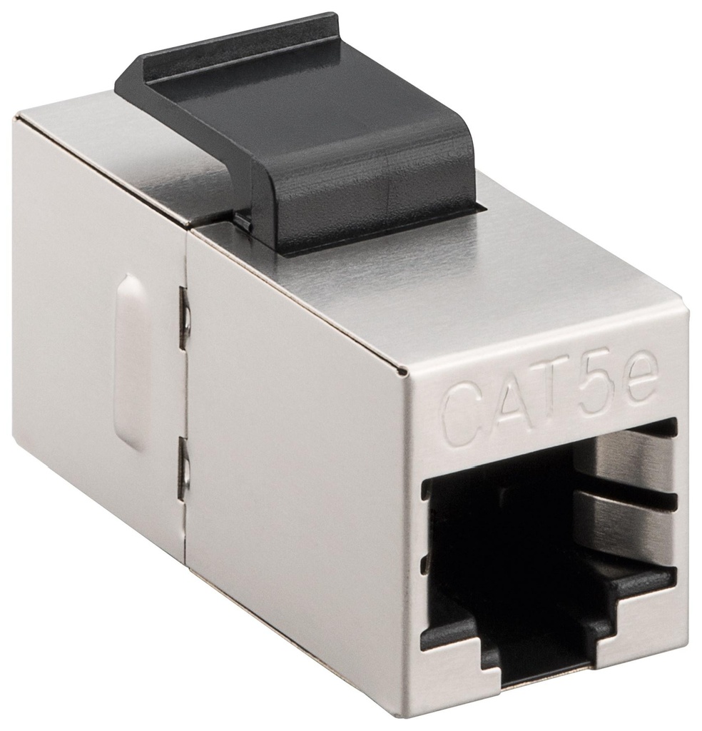 [I-WP_ADAP-8-SF] Frutto Keystone RJ45 Cat5e F/F FTP Schermato