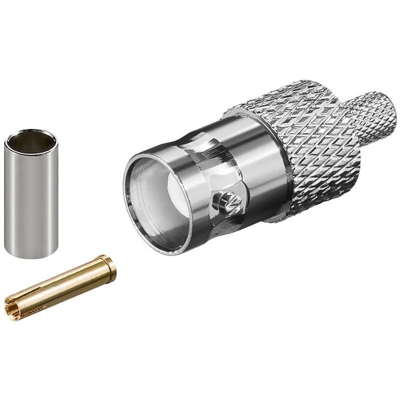 [IBNC_2030] Connettore BNC F. a crimpare per RG58