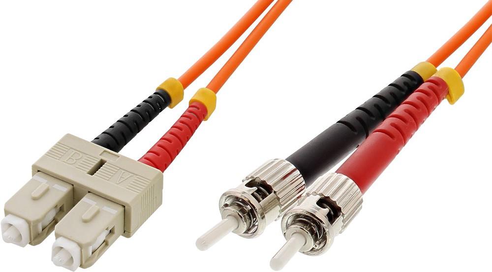 Cavo Fibra Ottica SC/ST 62,5/125 Multimodale 5 m OM1