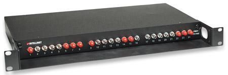 [ILWL_SB-DT-24ST] Cassetto Ottico 19'' con 24 bussole ST Nero