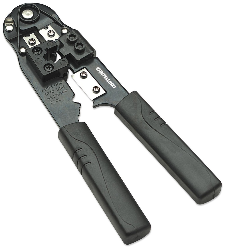 Pinza a Crimpare per Connettori Modulari RJ45 8 Poli