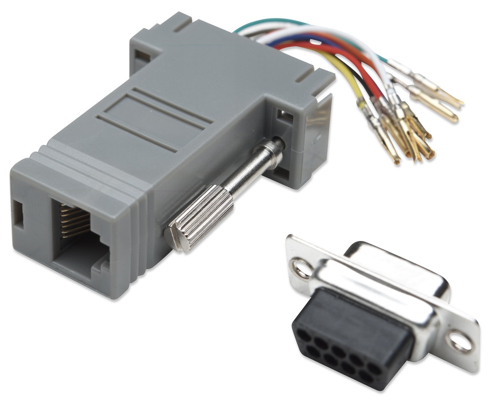 [IMA_272] Adattatore Modulare DB 9p.F / RJ45 8 fili