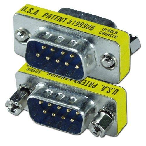 [IADAP_734-09] Mini Gender Changer Standard DB 9 poli M/M