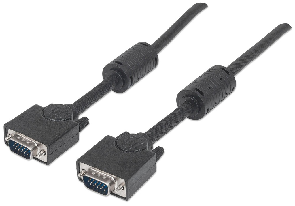 [ICOC_SVGA-D-3] Cavo Monitor Svga M/M con ferrite da 3 m