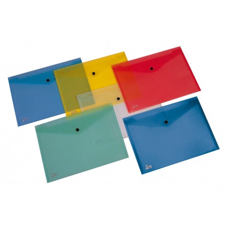 [RL2009] Busta con bottone Pull A4 - 21x29,7cm