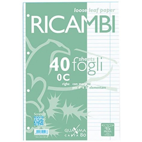 Quaxima - Fogli ricambio