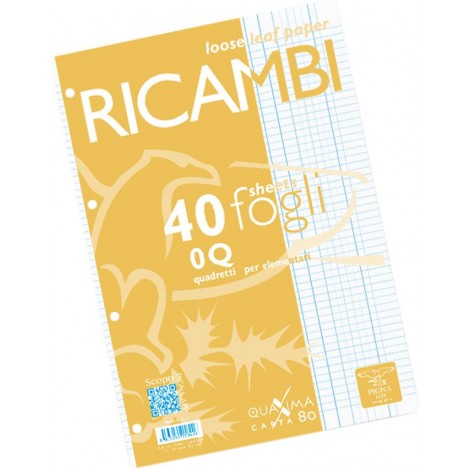 Quaxima - Fogli ricambio