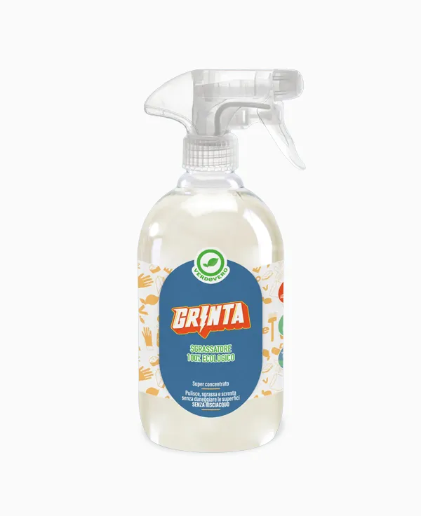 GRINTA 500ml - Sgrassatore detersivo ingredienti vegetali