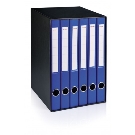 [BF0103] Gruppi cartelle portadocumenti 34x27cm d. 4cm blu