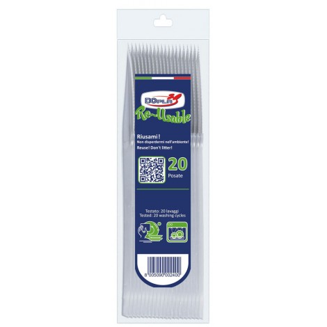 Coltelli compact RE-USABLE, 20pz