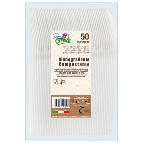Cucchiai COMPACT BIO, 50pz