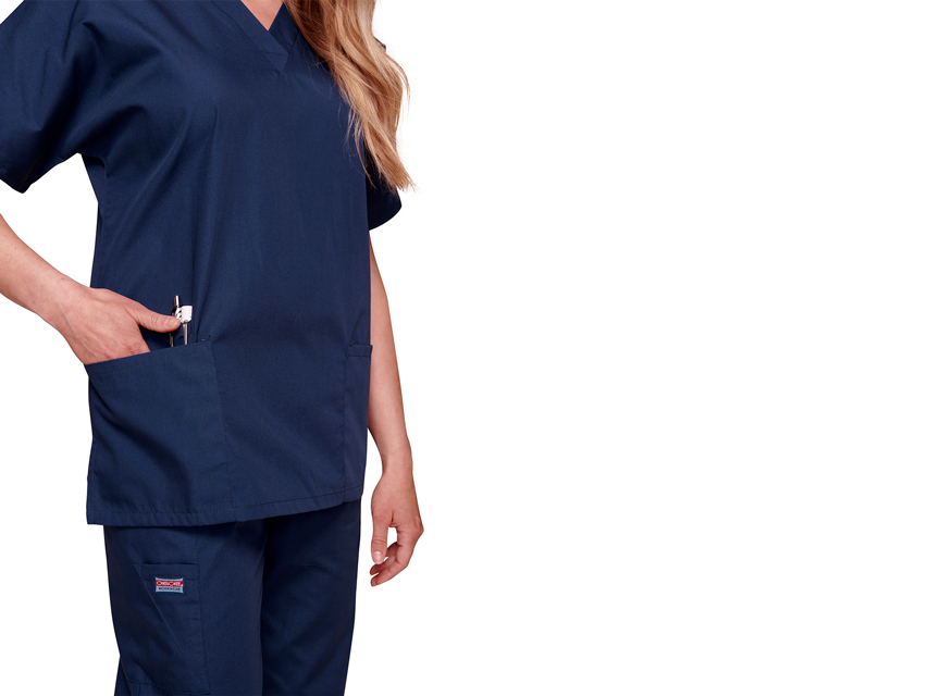 CASACCA SCOLLO A V CHEROKEE ORIGINALS - donna XS - blu marina