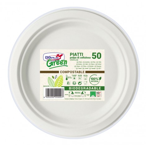 Piatti frutta BIO Polpa, 50pz