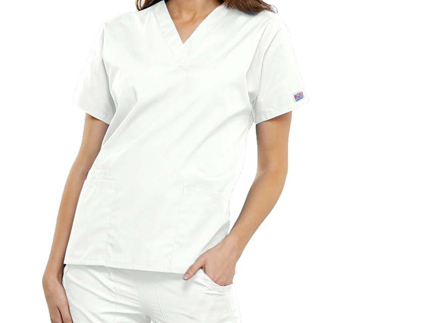 [18025] CASACCA SCOLLO A V CHEROKEE ORIGINALS - donna XS - bianco