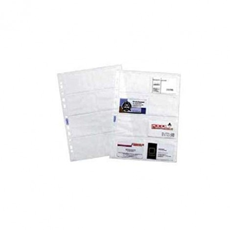 Buste a foratura porta biglietti da visita 22,2x31...