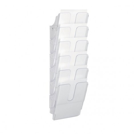 [DB0040] Flexi-Plus - Portadepliant da parete, 6 scomparti,...