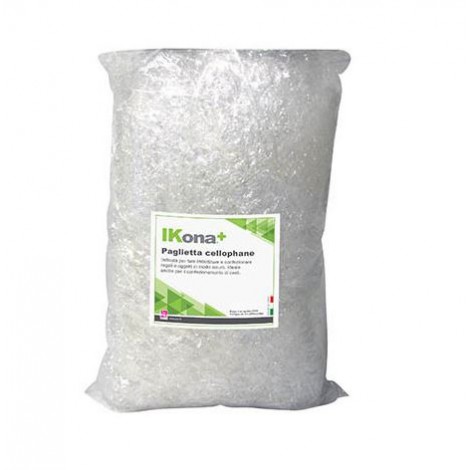 Paglietta cellophane, per cesti