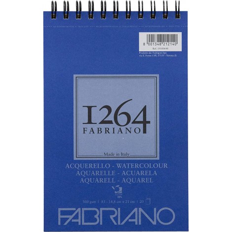 Fabriano 1264 Watercolour - Libro per schizzi