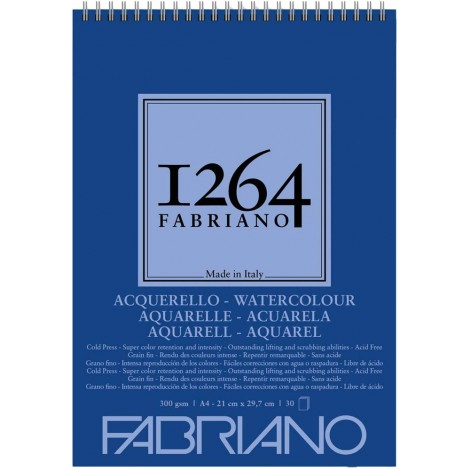 Fabriano 1264 Watercolour - Libro per schizzi