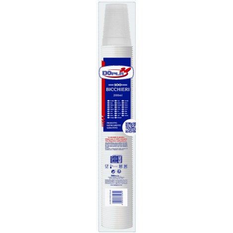 [DP0036] Bicchieri 200ml, 100pz