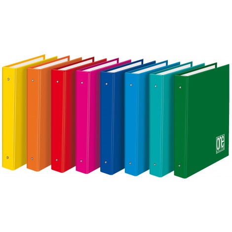 [BS0040] Raccoglitore One Color - A4 - D.4cm assortiti