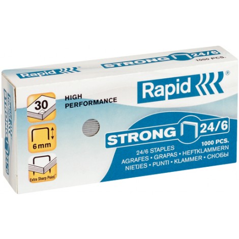 [SS0170] 24/6 Strong - Punti per cucitrici
