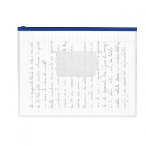 Busta con chiusura a pressione 33x24cm