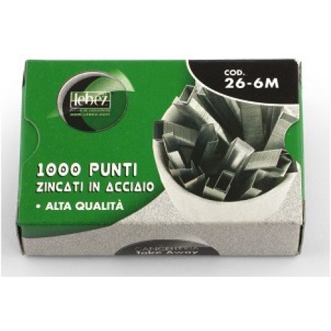 [EB4025] Punti per cucitrice 26/6