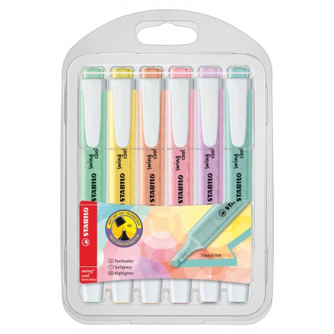 [SB0392] Evidenziatore SWING COOL PASTEL