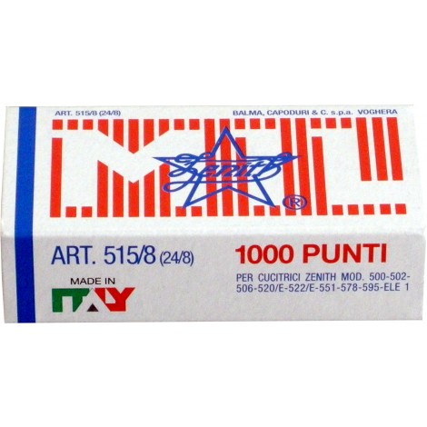 24/8 515/8 - Punti per cucitrici
