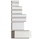 Porta etichette IES A2, 32x88mm