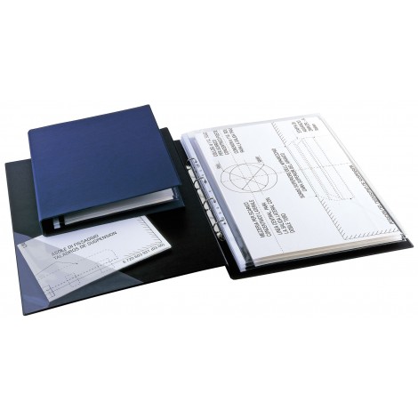 Raccoglitori Sanremo 2000 42x30cm d. 4cm blu
